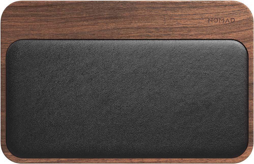 Беспроводное зарядное устройство Base Station Hub Walnut Edition, дерево