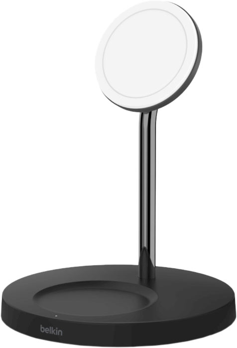 Беспроводное зарядное устройство Boost Charge Pro 2 in 1 MagSafe, 15Вт, черный
