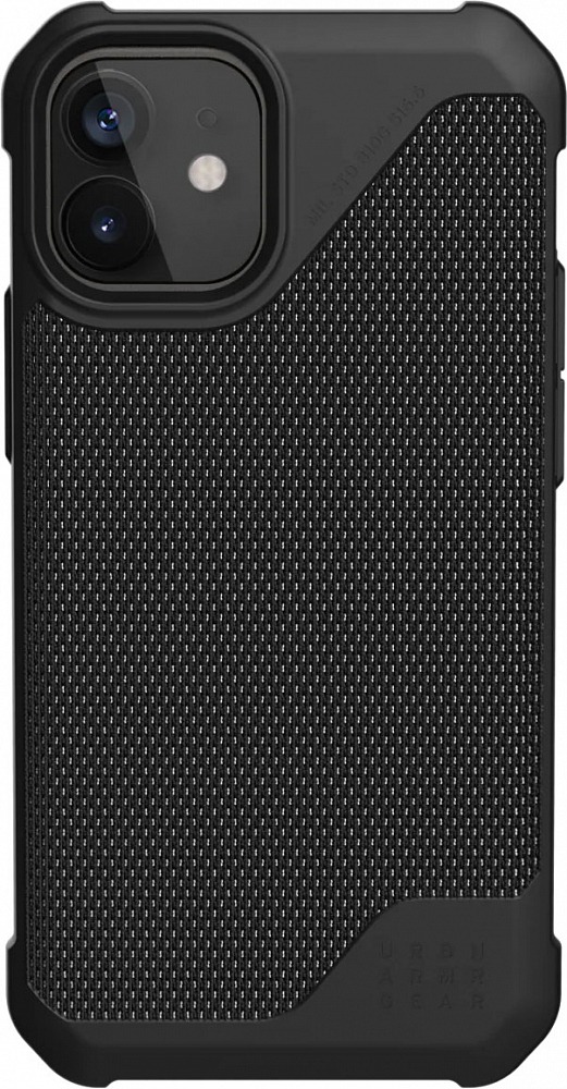 Чехол Metropolis для iPhone 12 mini, черный