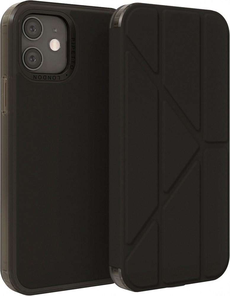 Чехол-книжка Origami Folio для iPhone 12/12 Pro, черный