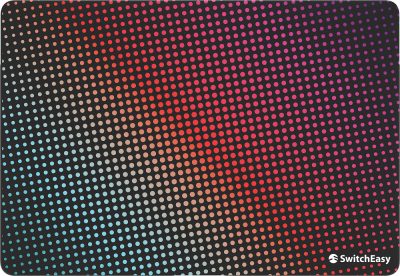 Накладка Dots для MacBook Pro 13" (2020), радуга
