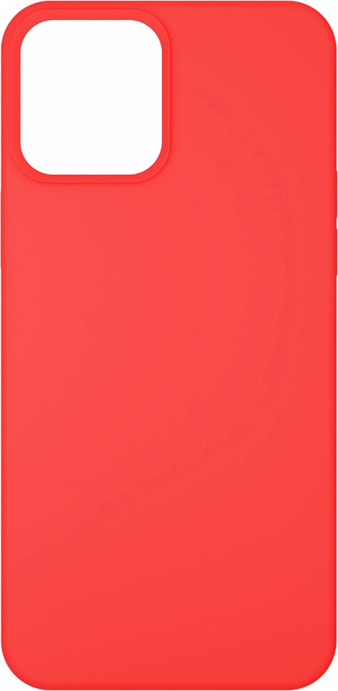 Чехол для iPhone 12 Pro Max, силикон, красный