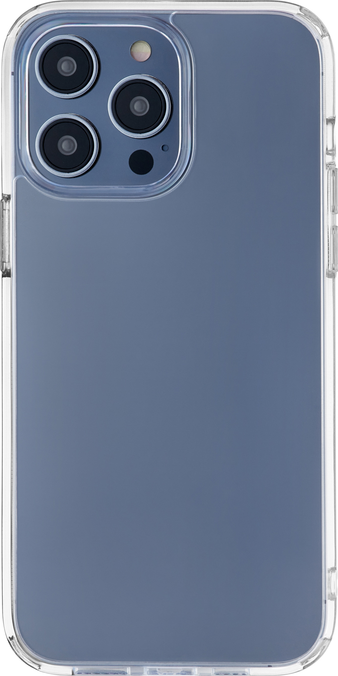 Чехол Real Case для iPhone 14 Pro Max, прозрачный