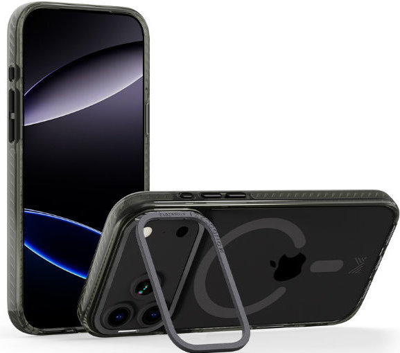Чехол LUCID MagSafe для iPhone 17 Pro, темно-серый