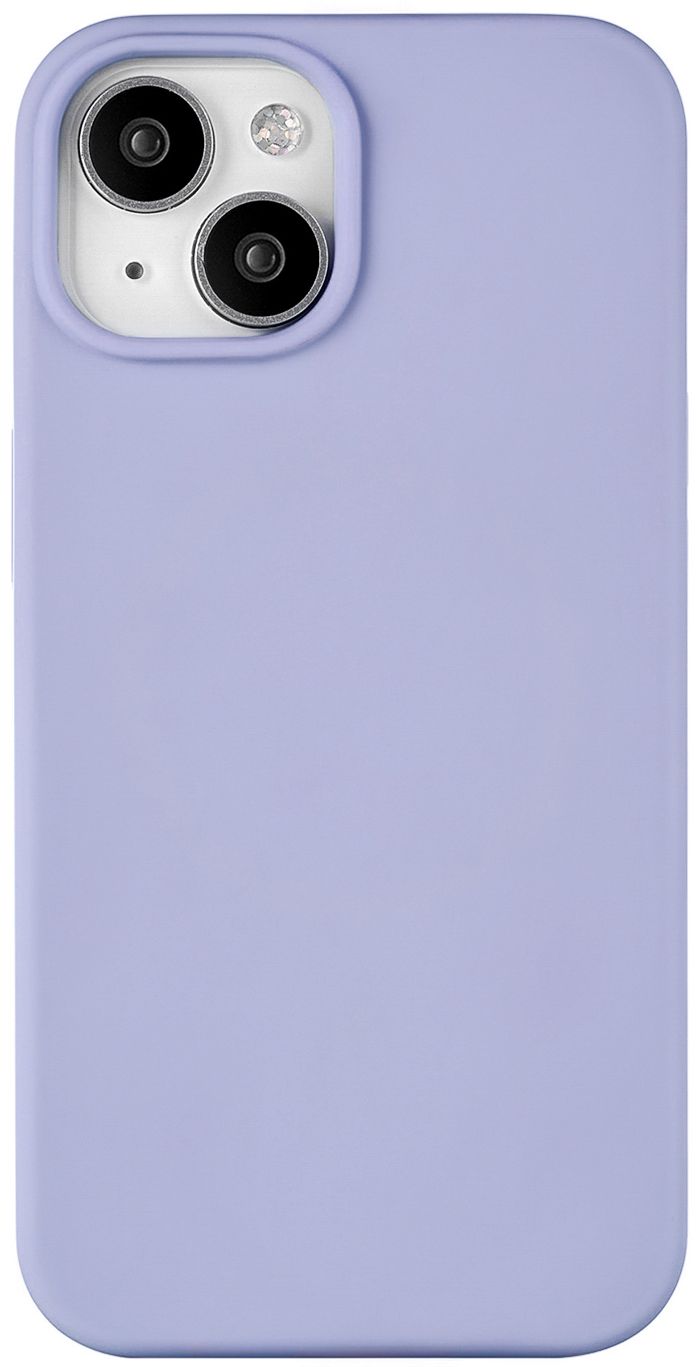 Чехол Touch Case для iPhone 15 MagSafe, soft-touch, лавандовый
