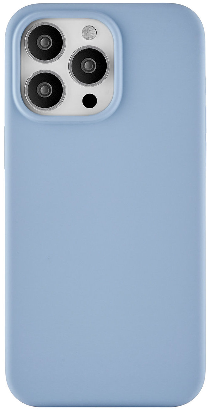 Чехол Touch Mag Case для iPhone 15 Pro Max MagSafe, soft-touch, голубой