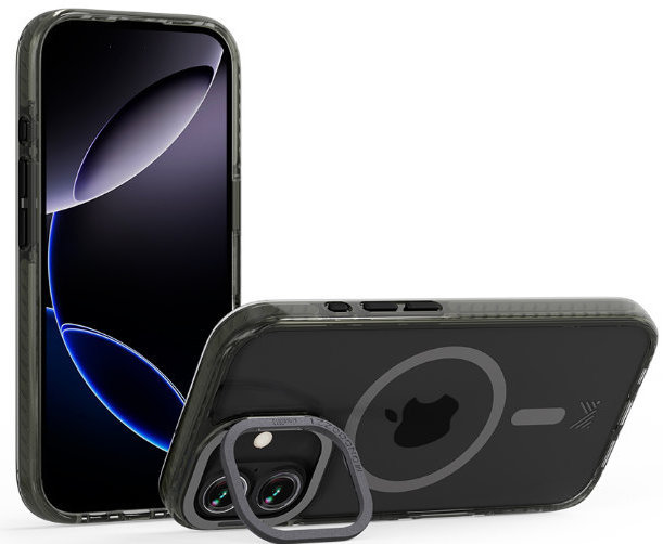 Чехол LUCID MagSafe для iPhone 17, темно-серый