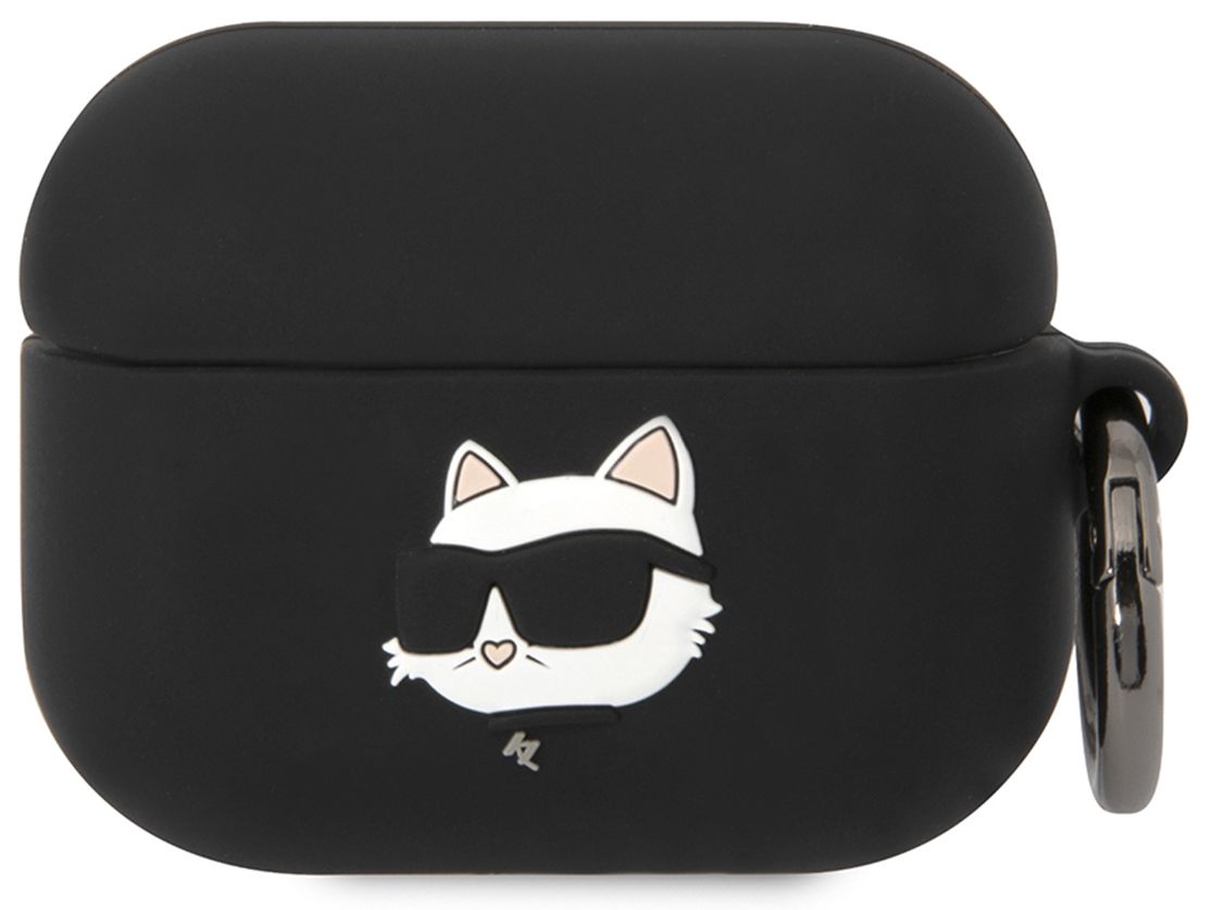 Чехол Choupette Ring 3D для Airpods Pro, черный