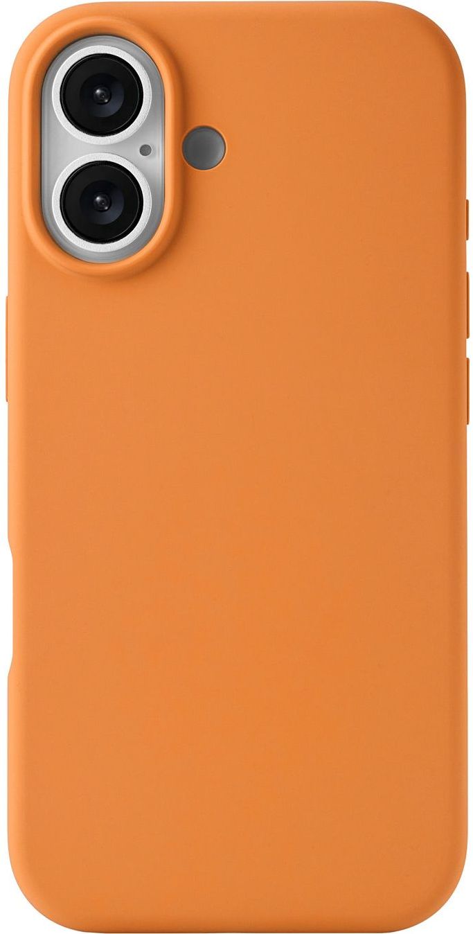 Чехол Touch Case MagSafe для iPhone 17, soft-touch, оранжевый