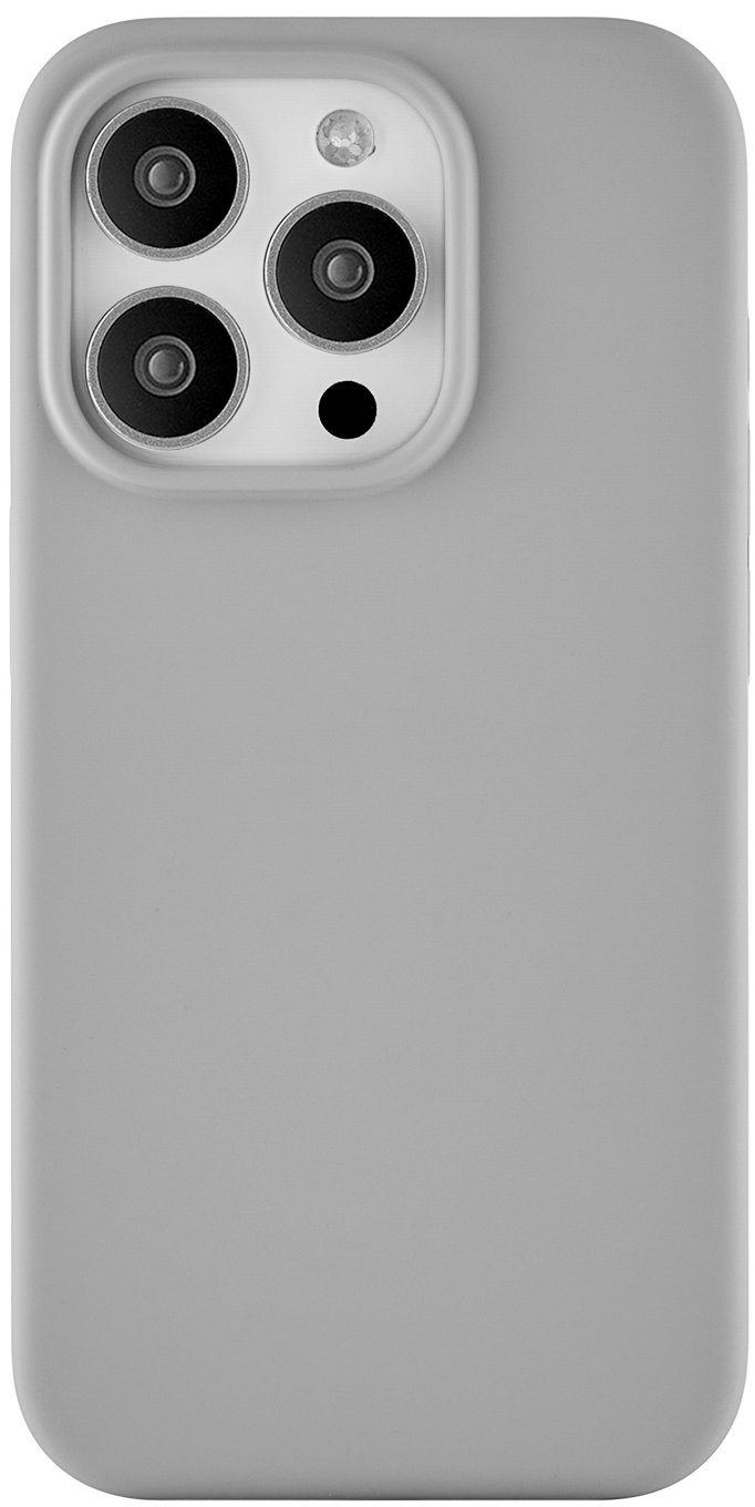 Чехол Touch Mag Case для iPhone 15 Pro MagSafe, soft-touch, серый