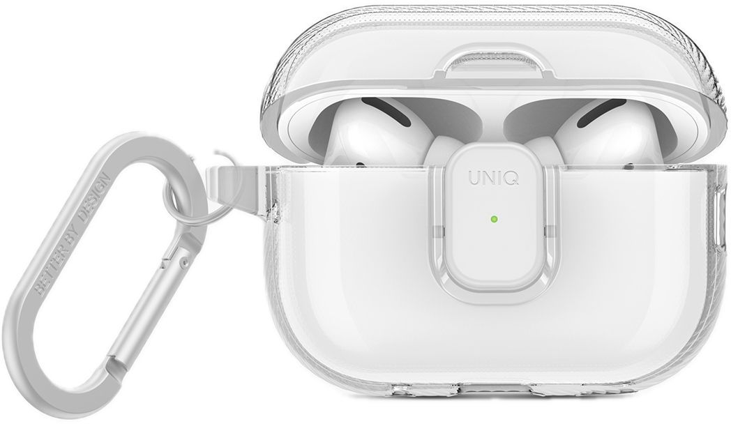 Чехол Glase PRO TPU Lock Glossy Clear для AirPods Pro 2, прозрачный