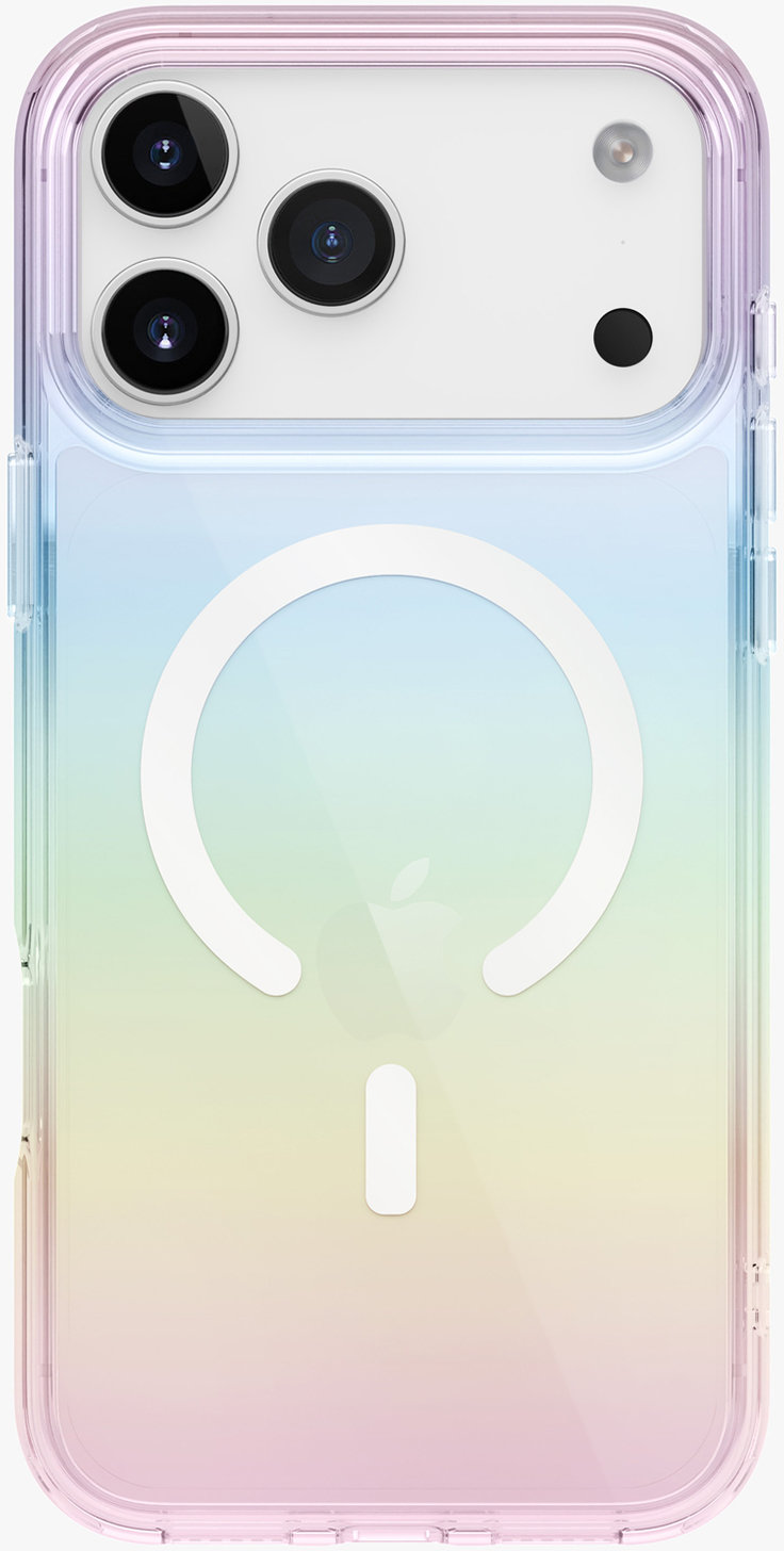 Чехол Iridescia Holo Quartz Magsafe для iPhone 17 Pro Max, радужный