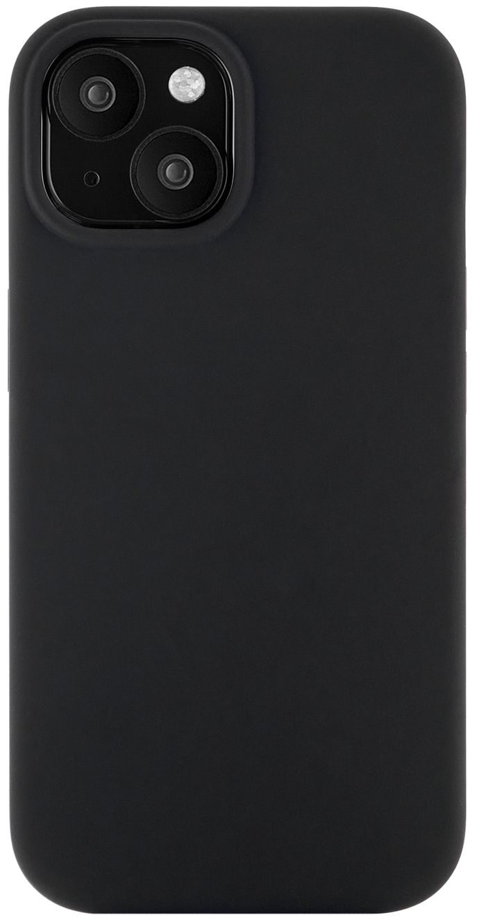 Чехол Touch Case для iPhone 15 MagSafe, soft-touch, черный