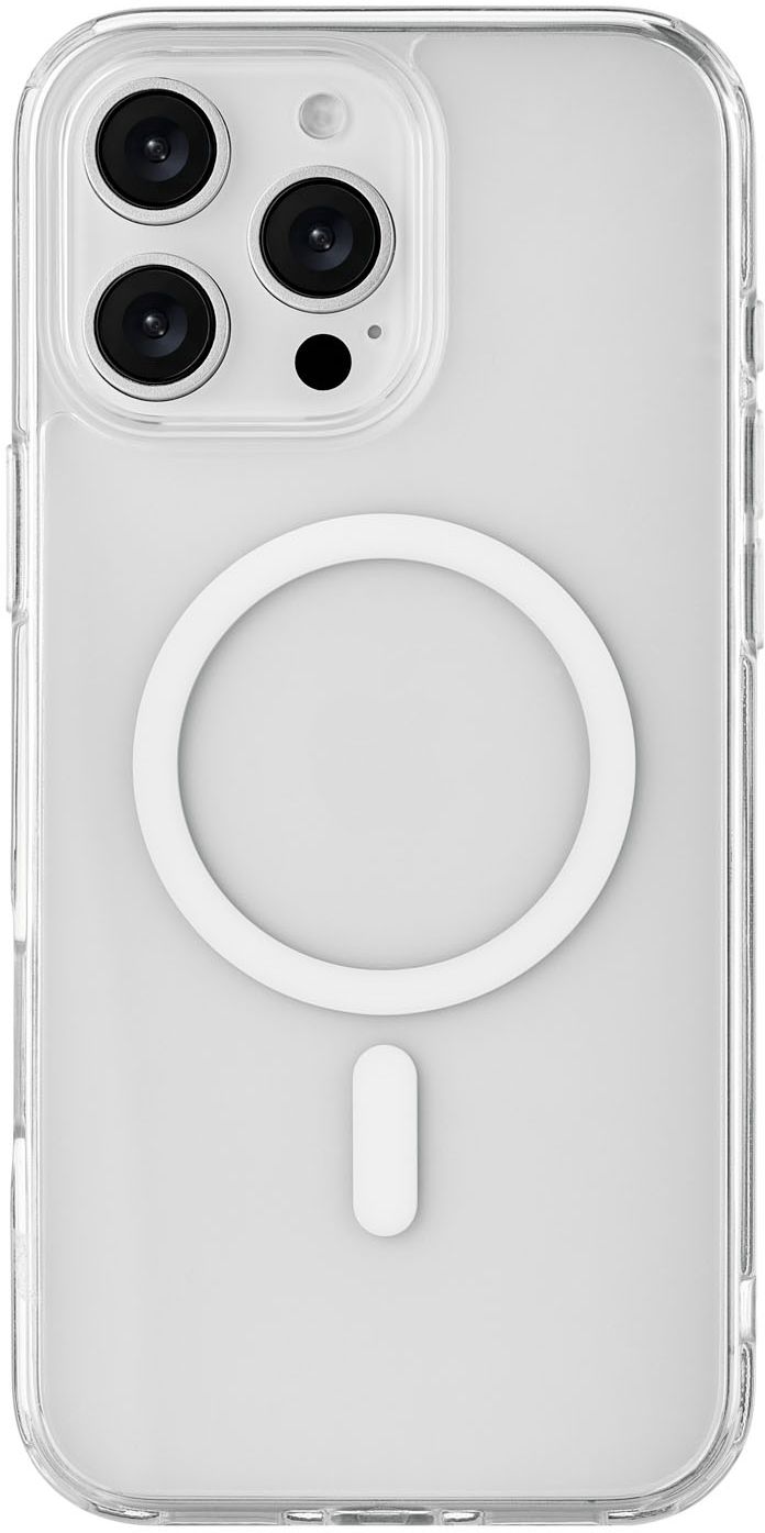 Чехол Real Mag Case для iPhone 16 Pro Max, прозрачный