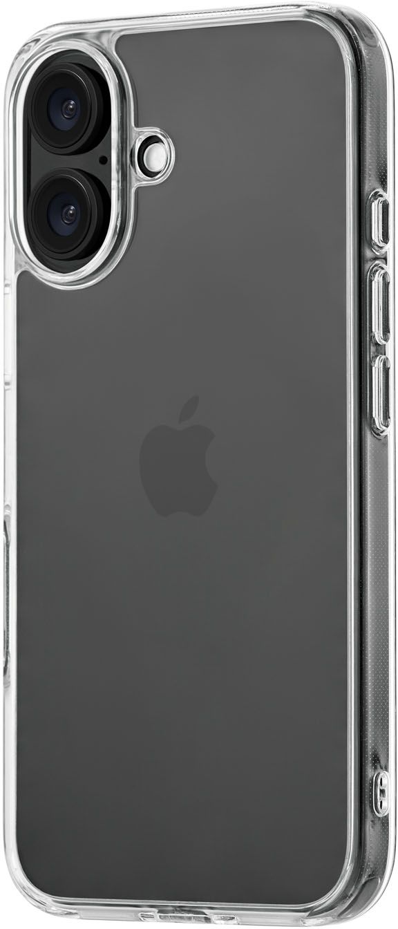Чехол Real Case для iPhone 16, прозрачный