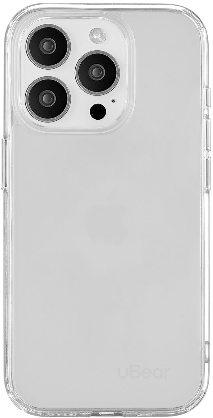Чехол Real Case для iPhone 15 Pro, прозрачный