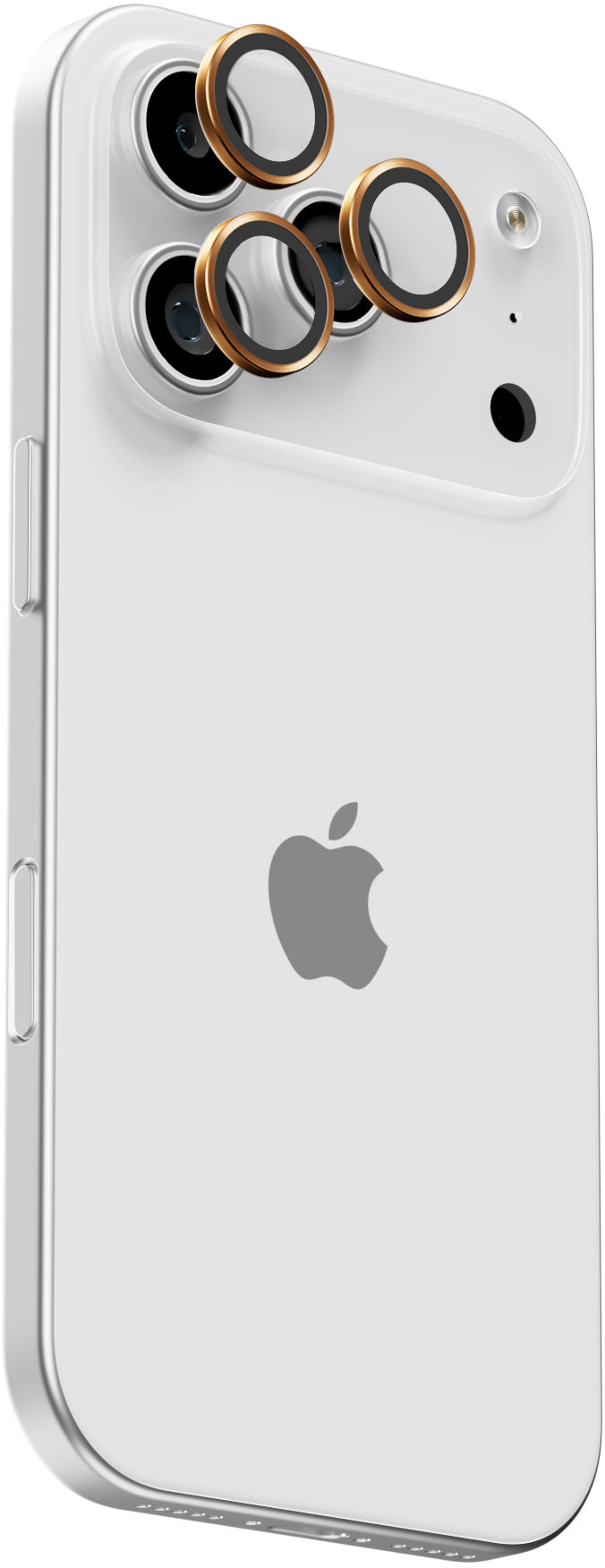 Стекло защитное для iPhone 17 Pro/Pro Max, Extreme Metal Lens Shield, оранжевый