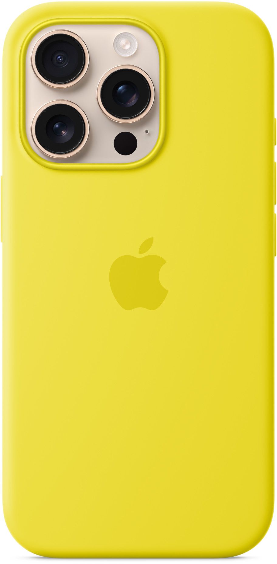 Чехол для iPhone 16 Pro Silicone MagSafe, желтый