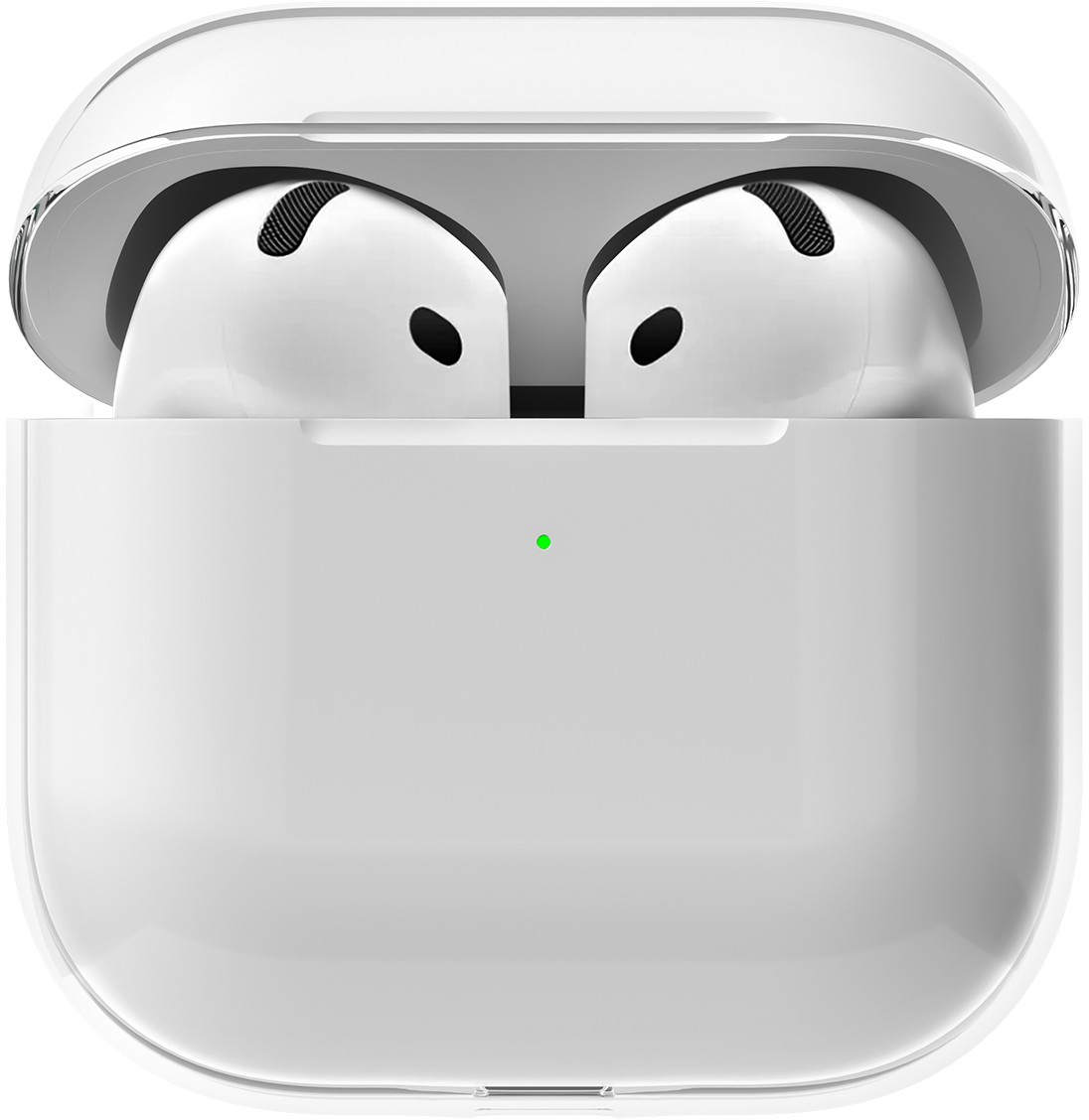 Чехол для AirPods 4, прозрачный