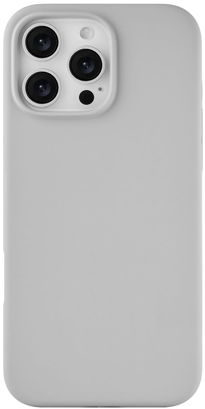 Чехол Touch Case MagSafe для iPhone 16 Pro Max, soft-touch, светло-серый