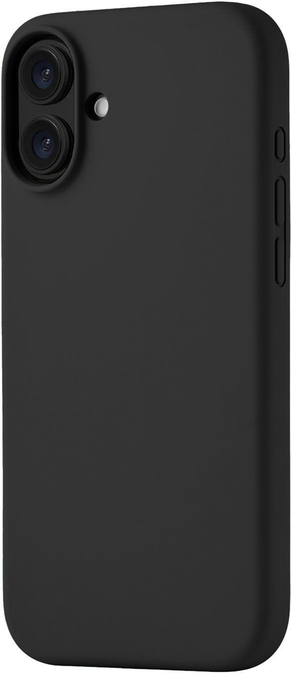 Чехол Touch Case MagSafe для iPhone 16 Plus, soft-touch, черный